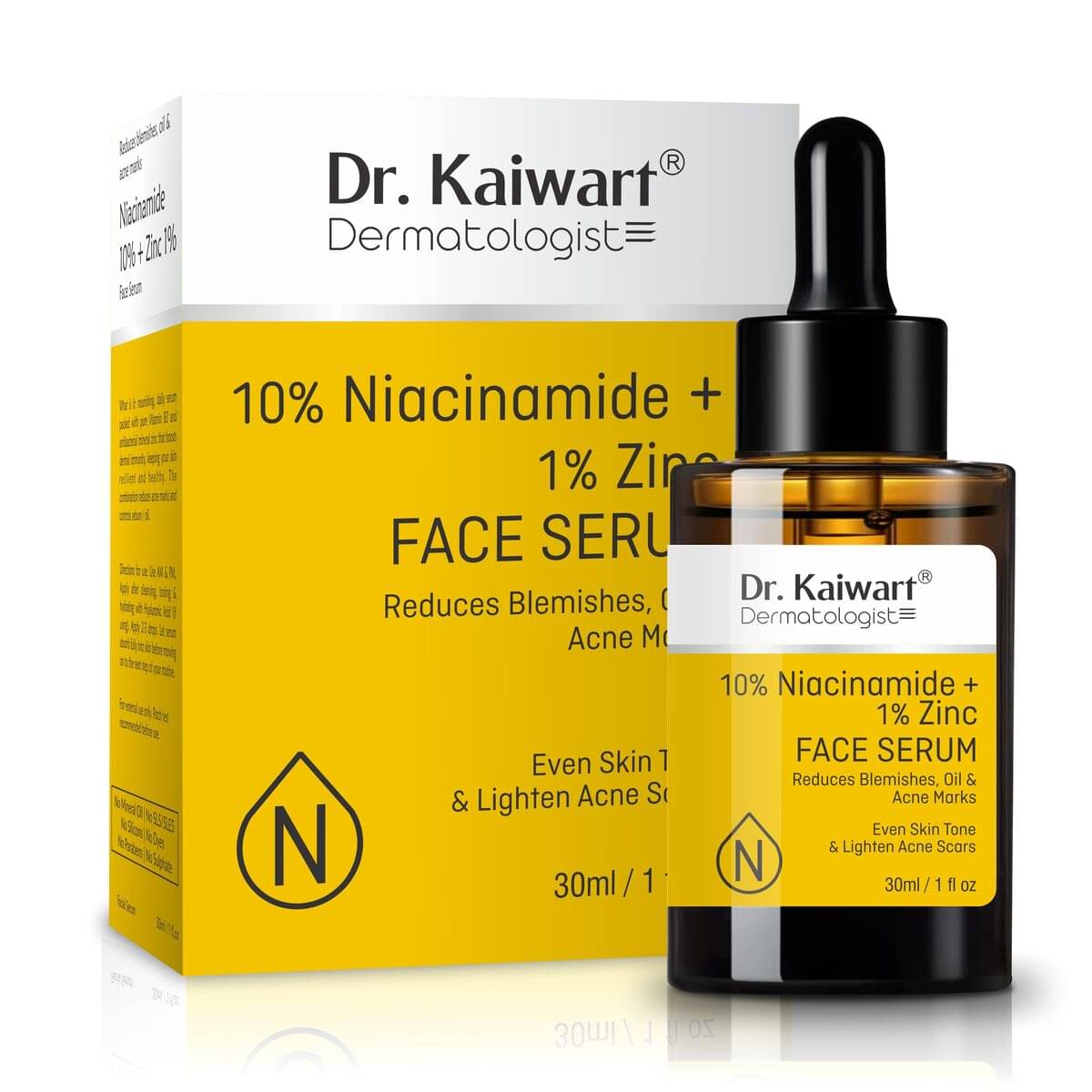 Dr. Kaiwart Face Serum Niacinamide Radiant Glow For All Skin Type ( Pack of 1 ) Dr. Kaiwart Face Serum Niacinamide Radiant Glow For All Skin Type ( Pack of 1 )