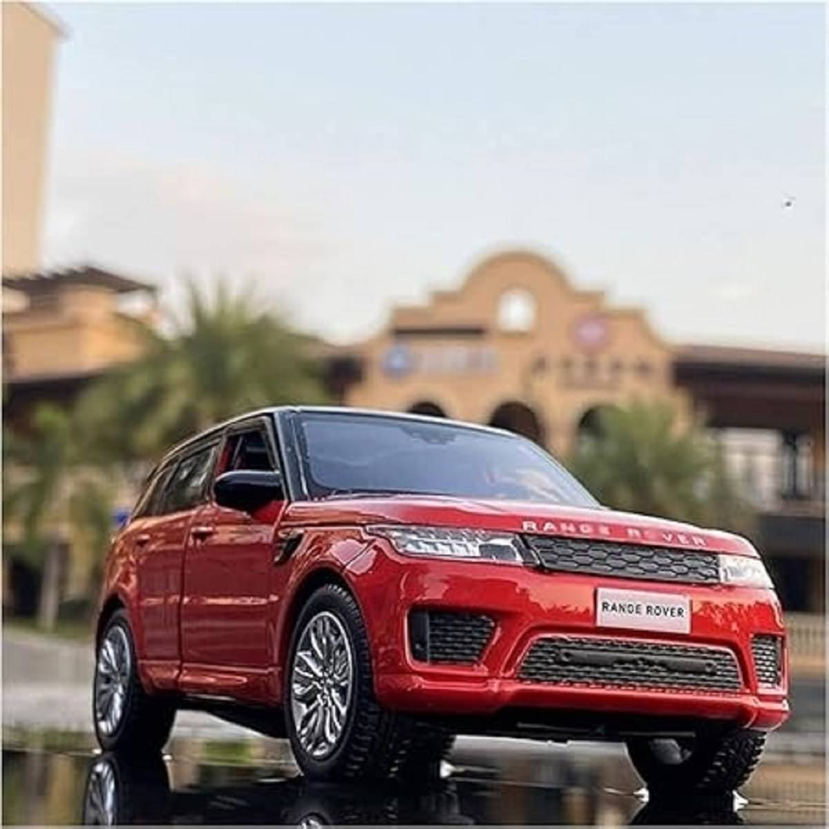 FEDIFU 1:32 Range Rover Diecast Alloy Metal Pull Back Car with Openable Doors Music Sound and Light Vehicle Toy Car for Kids (Multi Color) FEDIFU 1:32 Range Rover Diecast Alloy Metal Pull Back Car with Openable Doors Music Sound and Light Vehicle Toy Car for Kids (Multi Color)