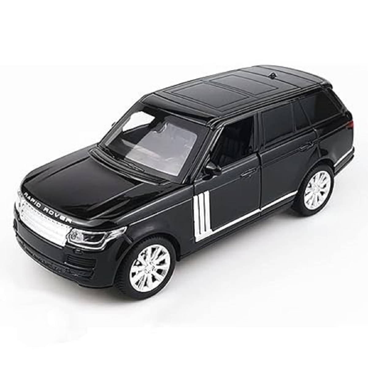     			FEDIFU 1:32 Range Rover Diecast Alloy Metal Pull Back Car with Openable Doors Music Sound and Light Vehicle Toy Car for Kids  (Multi Color)