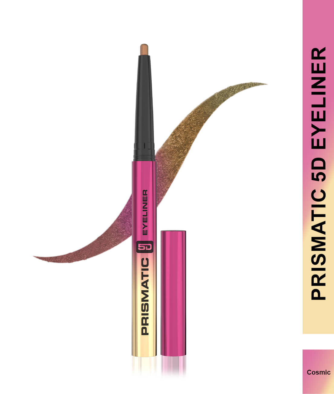 Glam21 Prismatic 5D Eyeliner With Multichrome Effect Longstay Waterproof Creamy Formula 0.4 G 04-Cosmic - Makeup - Eyes | Buy online on ZillyBuy