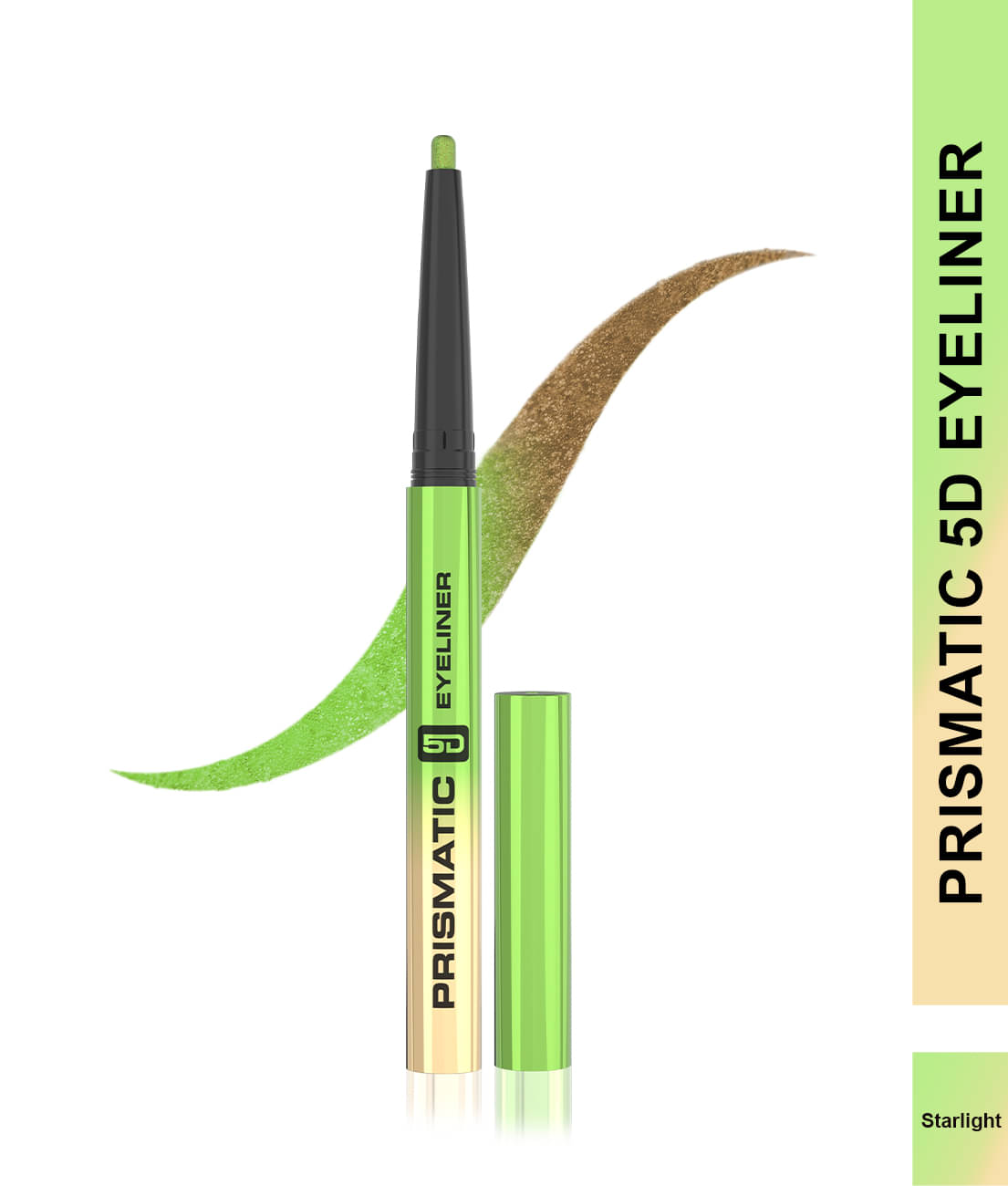     			Glam21 Green Metalic Eye Liner Cream ( Pack of 1 )