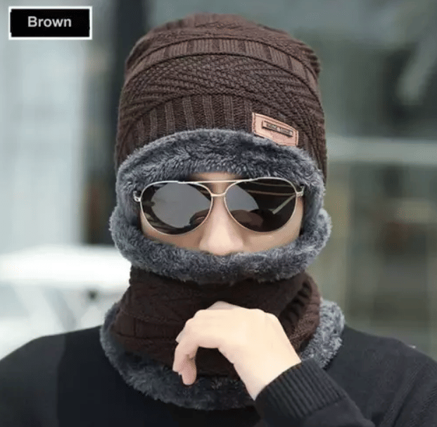Infispace Brown Cotton Men's Cap ( Pack of 1 )
