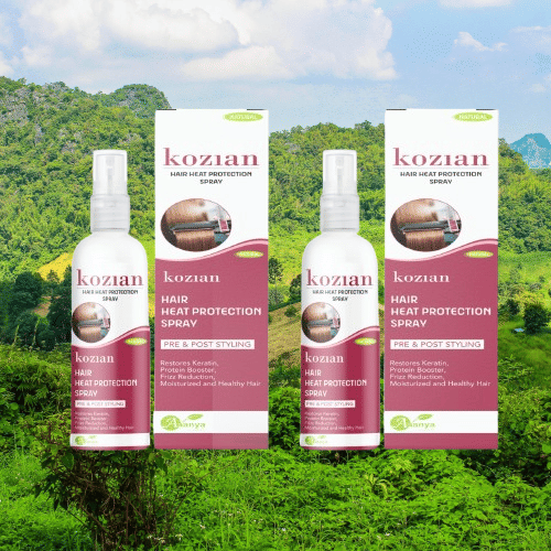 KOZIAN With Argan Oil, Vitamin E, B3 Plant Based Keratin, Rosemary Oil Hair Sprays 2 mL Pack of 2 KOZIAN With Argan Oil, Vitamin E, B3 Plant Based Keratin, Rosemary Oil Hair Sprays 2 mL Pack of 2