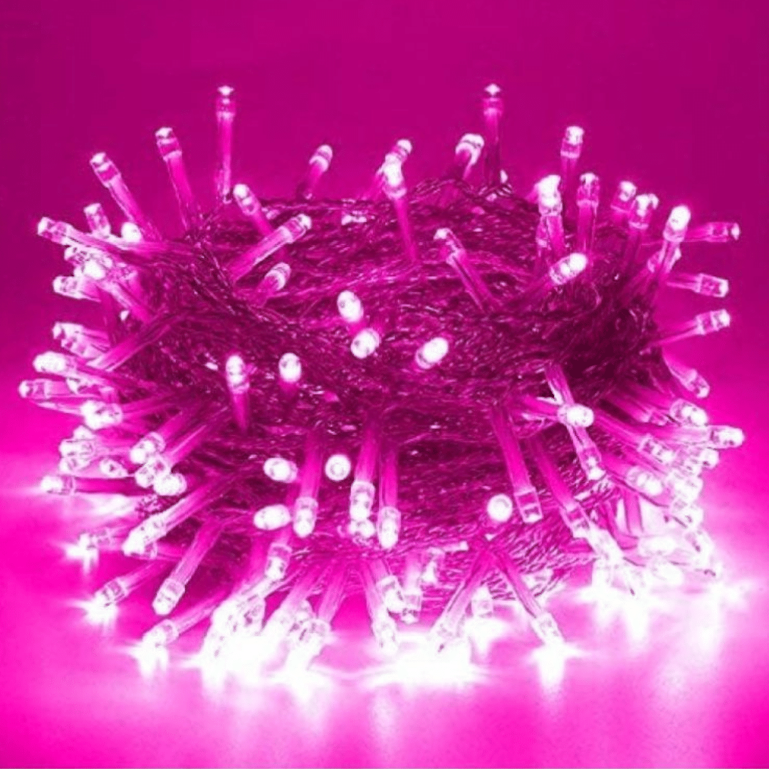     			Kadio Pink 12M String Light ( Pack of 1 )