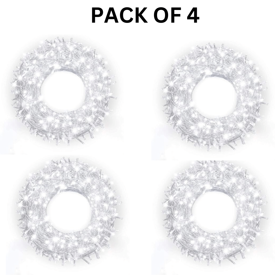     			Kadio White 12M String Light ( Pack of 4 )
