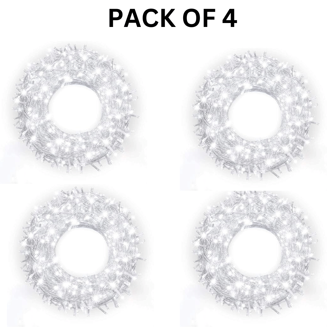     			Kadio White 15M String Light ( Pack of 4 )