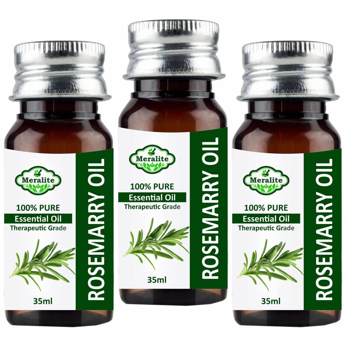 MERALITE Rosemary Essential Oil 105 mL ( Pack of 3 )