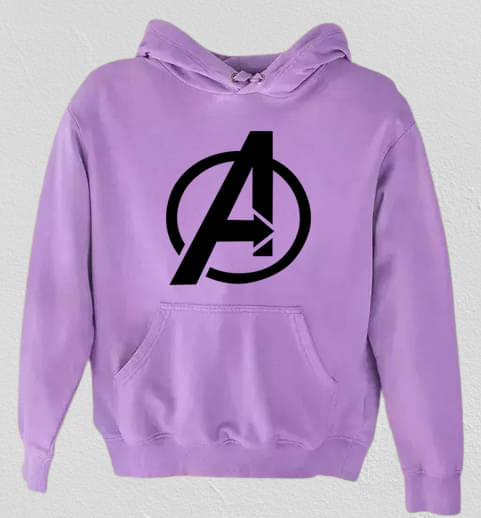 PERSONALITEE Cotton Blend Hooded Men's Sweatshirt - Purple ( Pack of 1 ) PERSONALITEE Cotton Blend Hooded Men's Sweatshirt - Purple ( Pack of 1 )