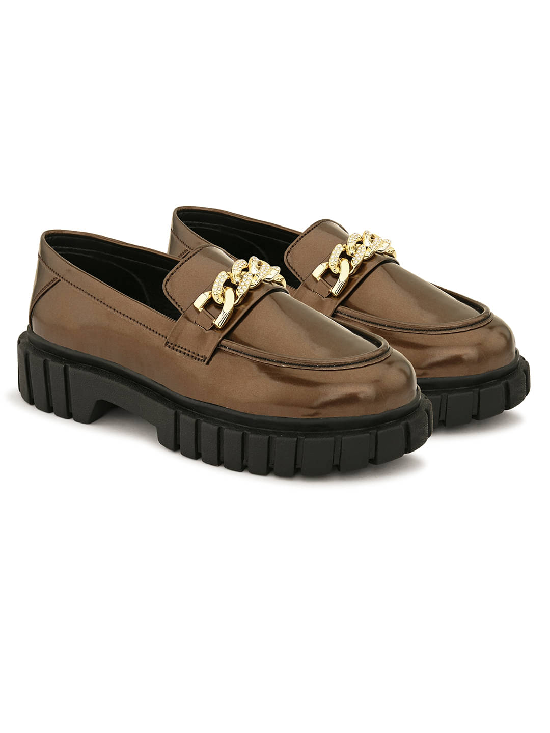     			Prolific Brown Women's Loafers