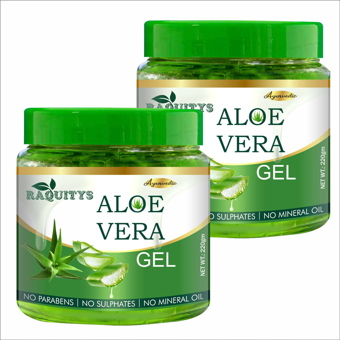     			RAQUITYS Moisturizer All Skin Type Aloe Vera ( 220 gm )