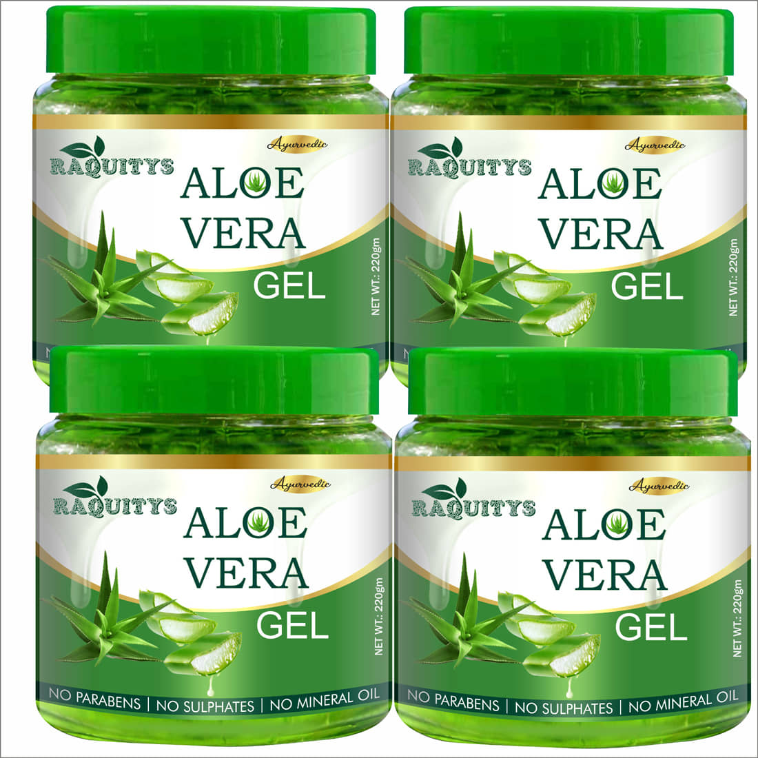 RAQUITYS Moisturizer All Skin Type Aloe Vera ( 220 gm )