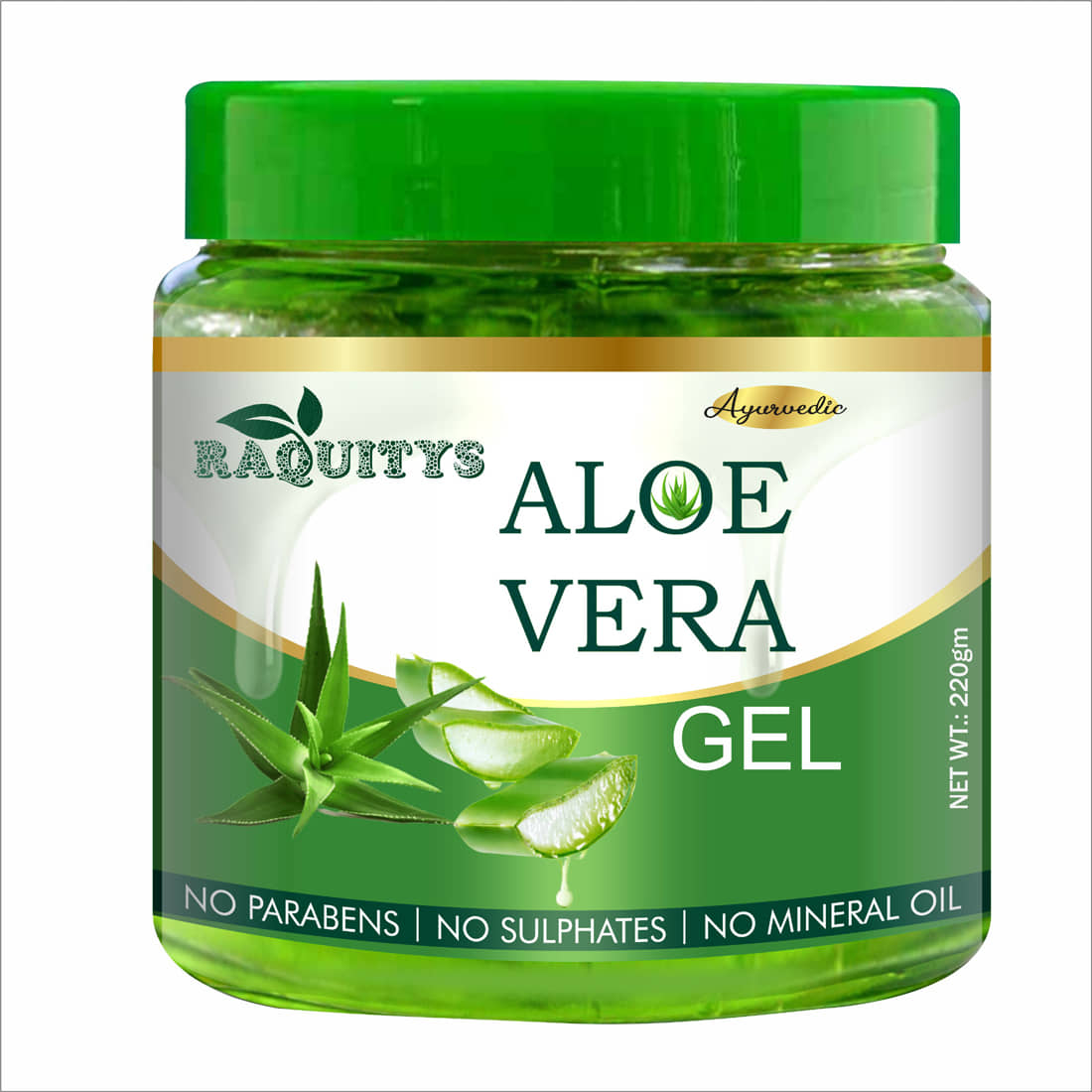 RAQUITYS Moisturizer All Skin Type Aloe Vera ( 220 gm )