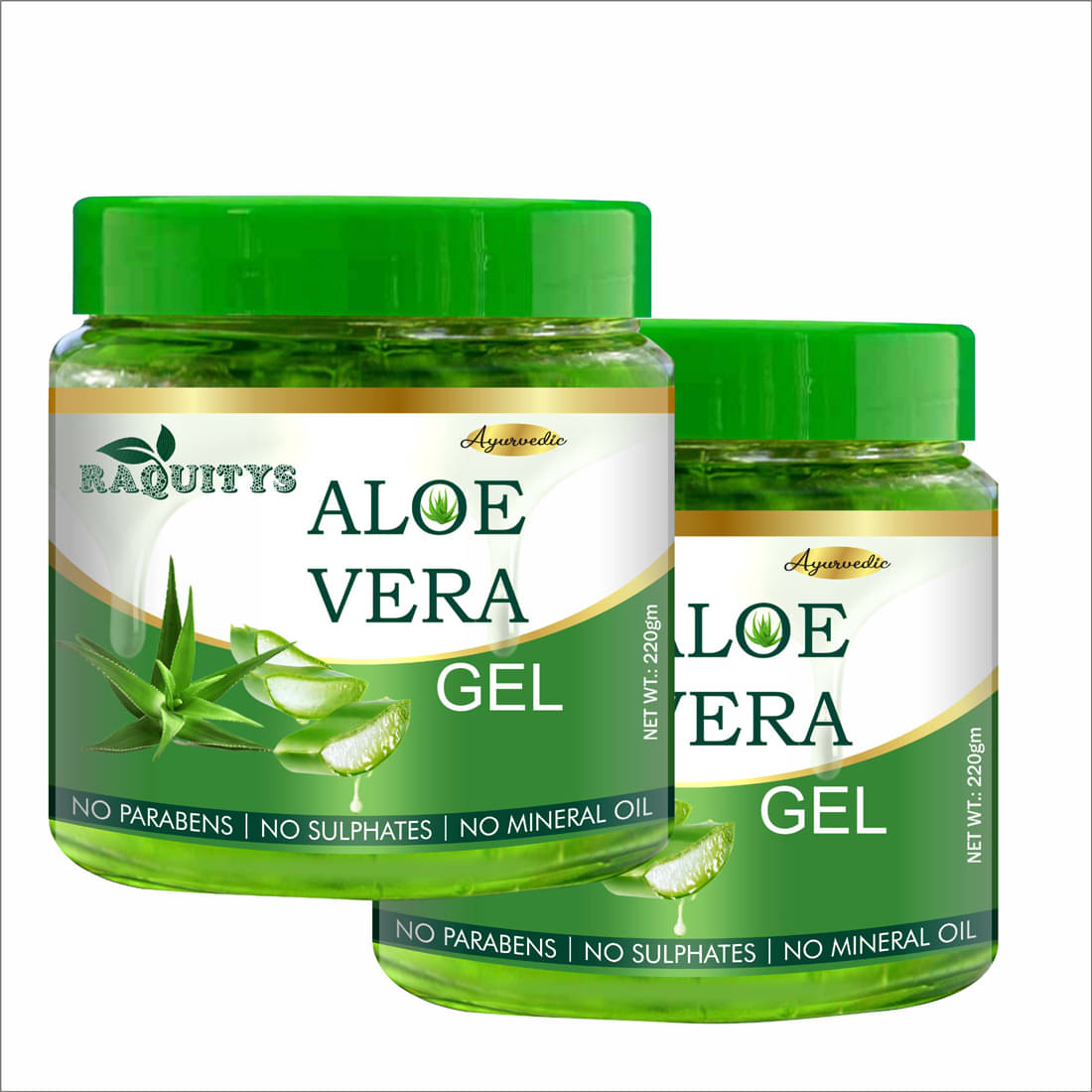     			RAQUITYS Moisturizer All Skin Type Aloe Vera ( 220 gm )