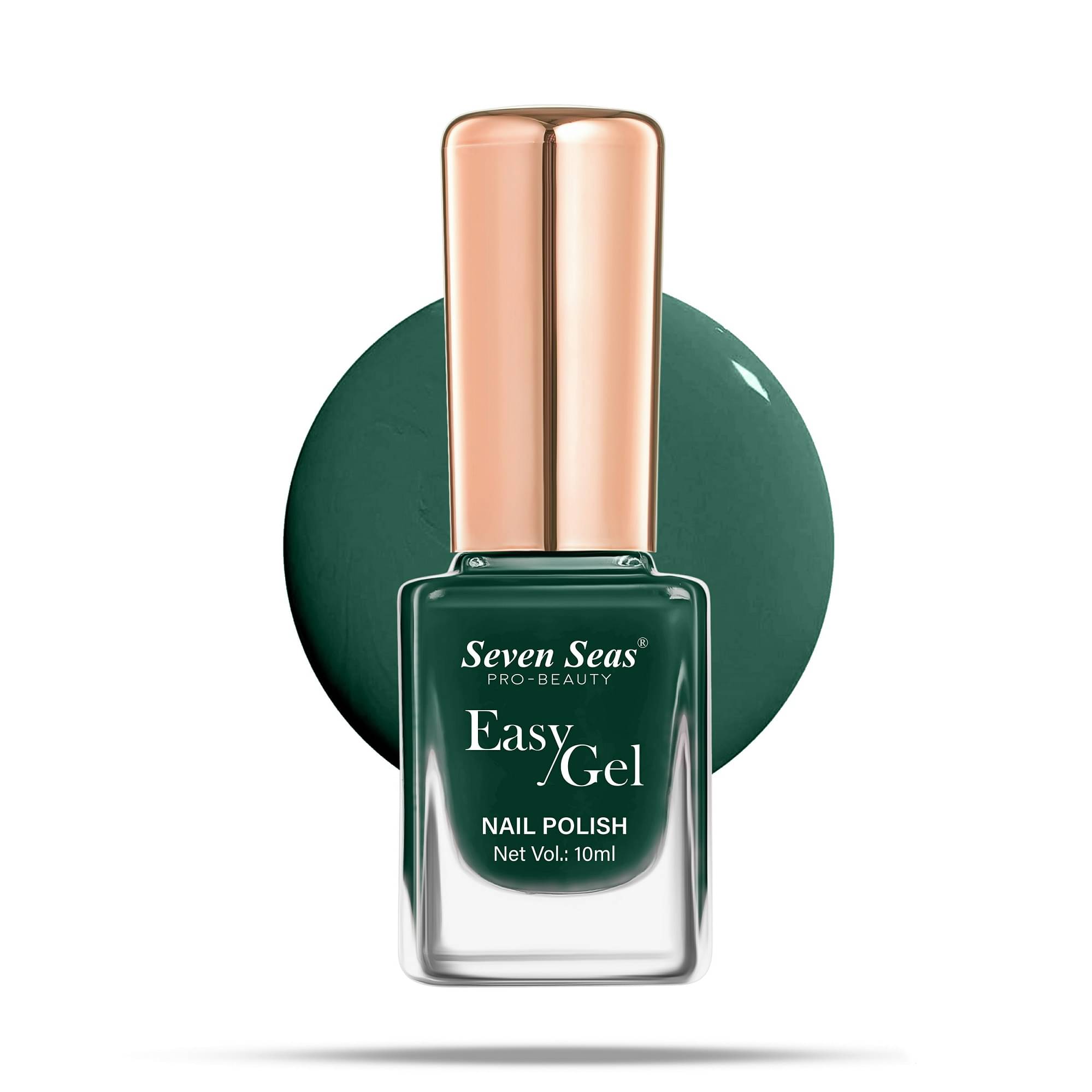     			Seven Seas Mystique Green Glossy Nail Polish 10 ( Pack of 1 )