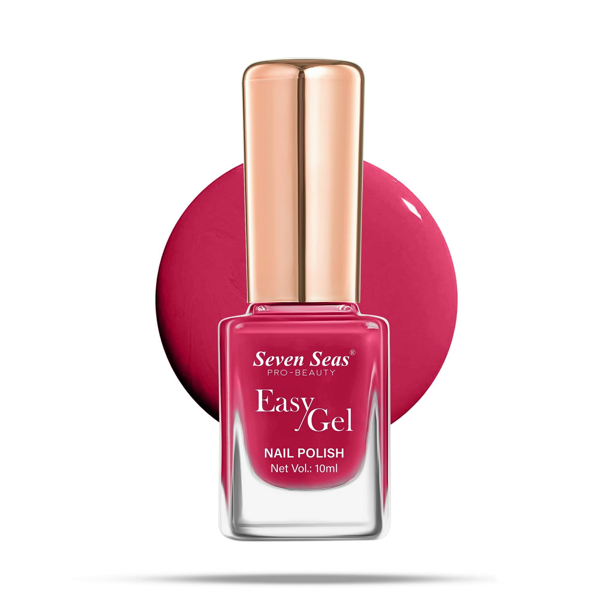     			Seven Seas Pink Rose Glossy Nail Polish 10 ( Pack of 1 )