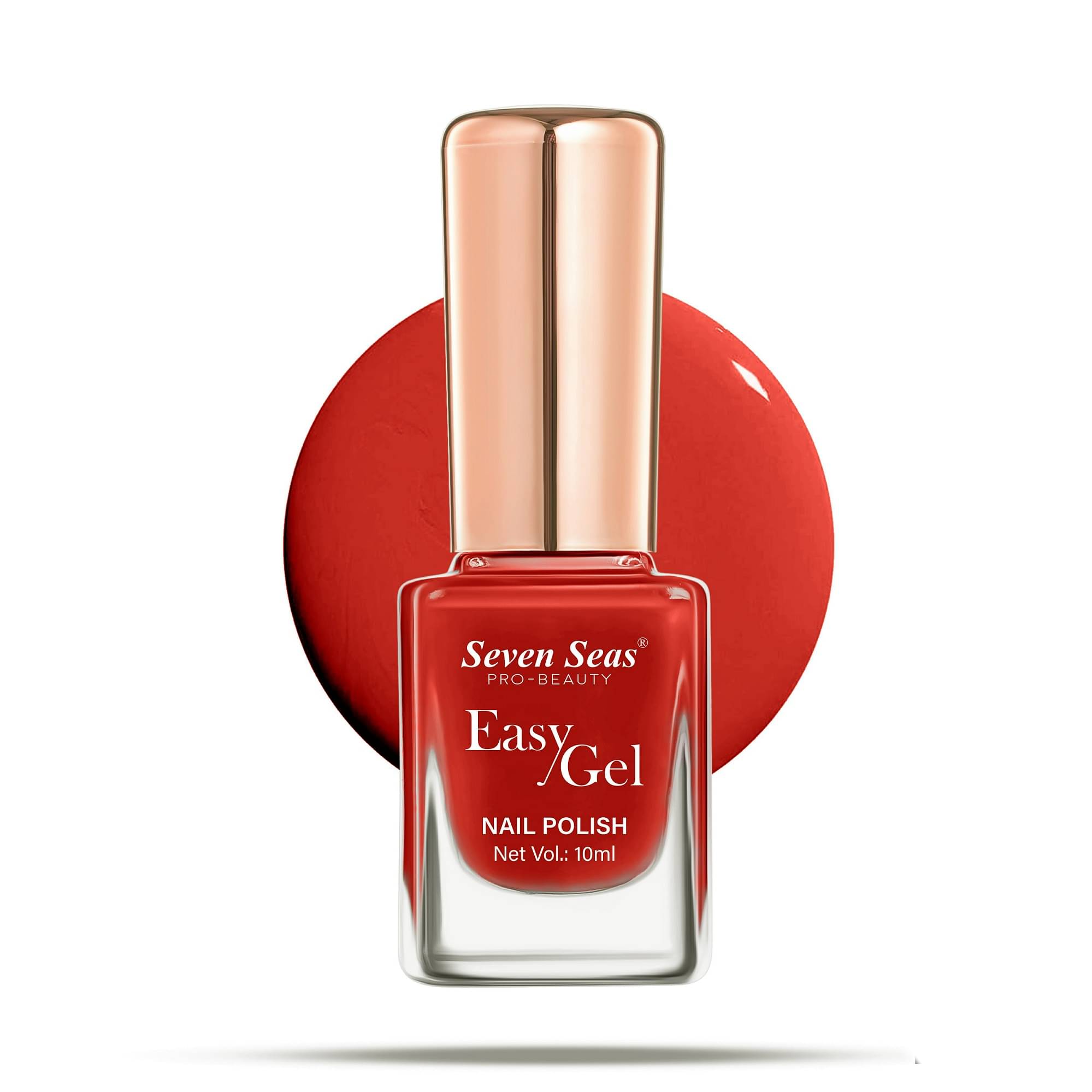     			Seven Seas Red Matte Nail Polish 10 ( Pack of 1 )