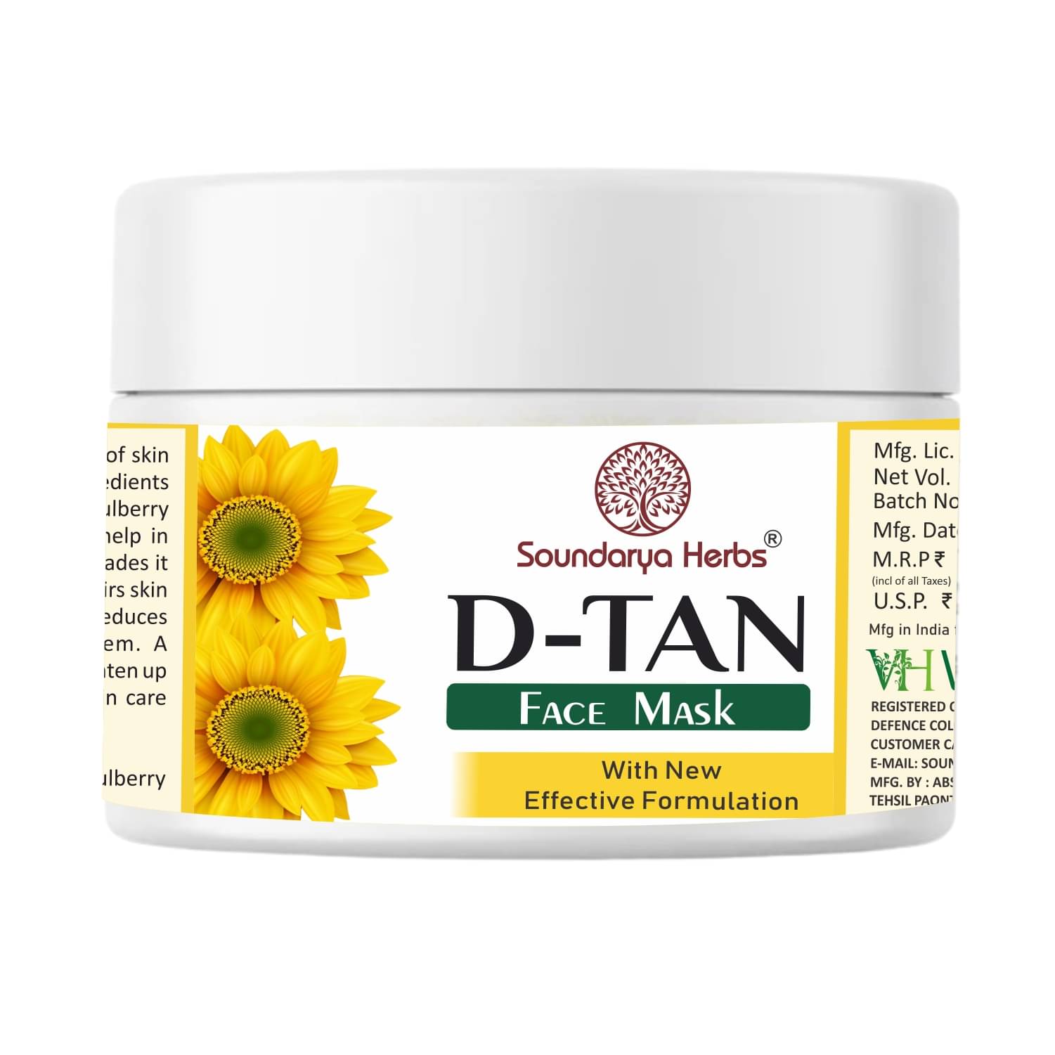 Soundarya Herbs - Radiant Glow Mask For All Skin Type ( Pack of 1 )     			Soundarya Herbs - Radiant Glow Mask For All Skin Type ( Pack of 1 )