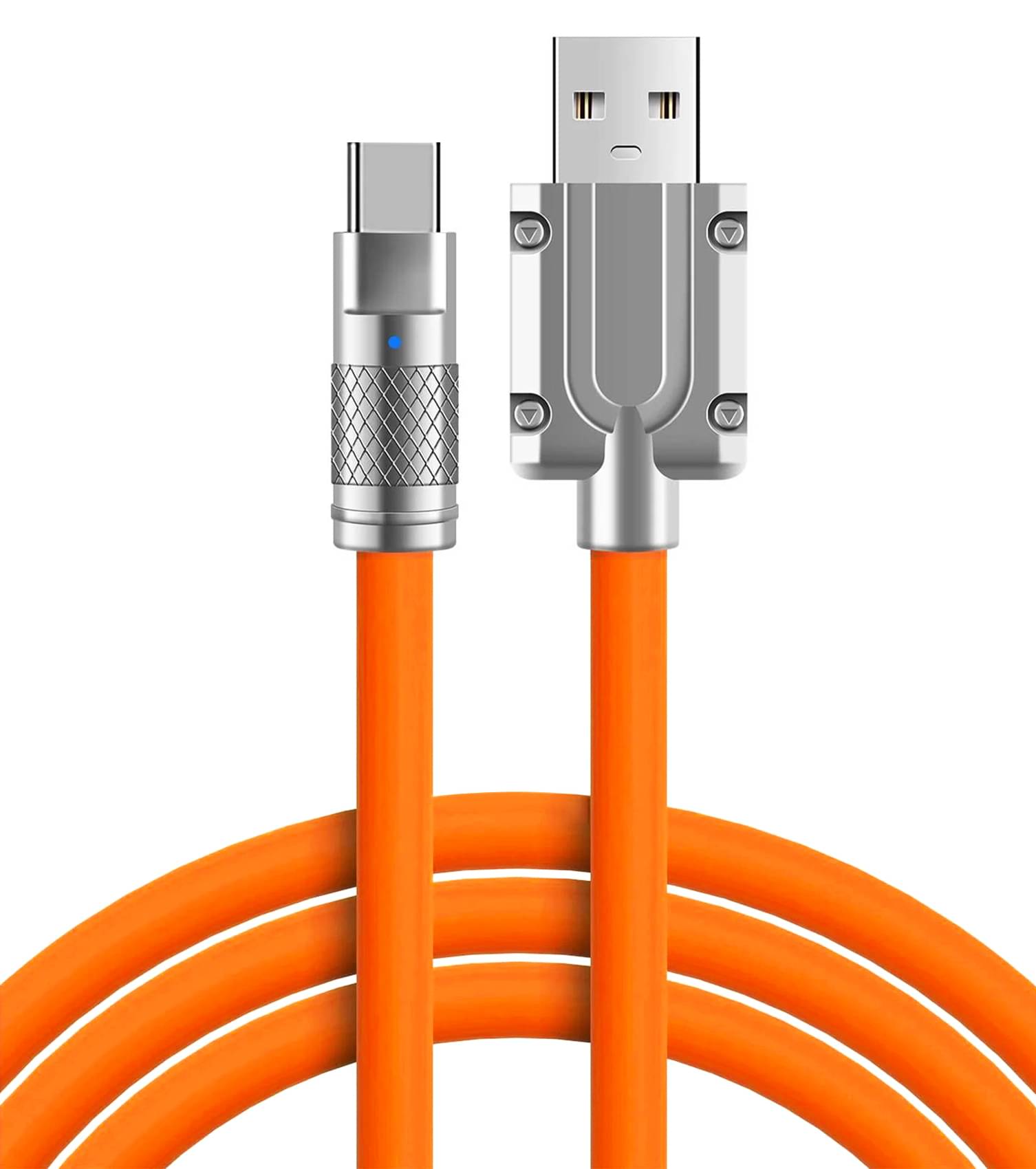 Vertical9 1m Data Cables Type-C Super Fast Charging - Orange Vertical9 1m Data Cables Type-C Super Fast Charging - Orange