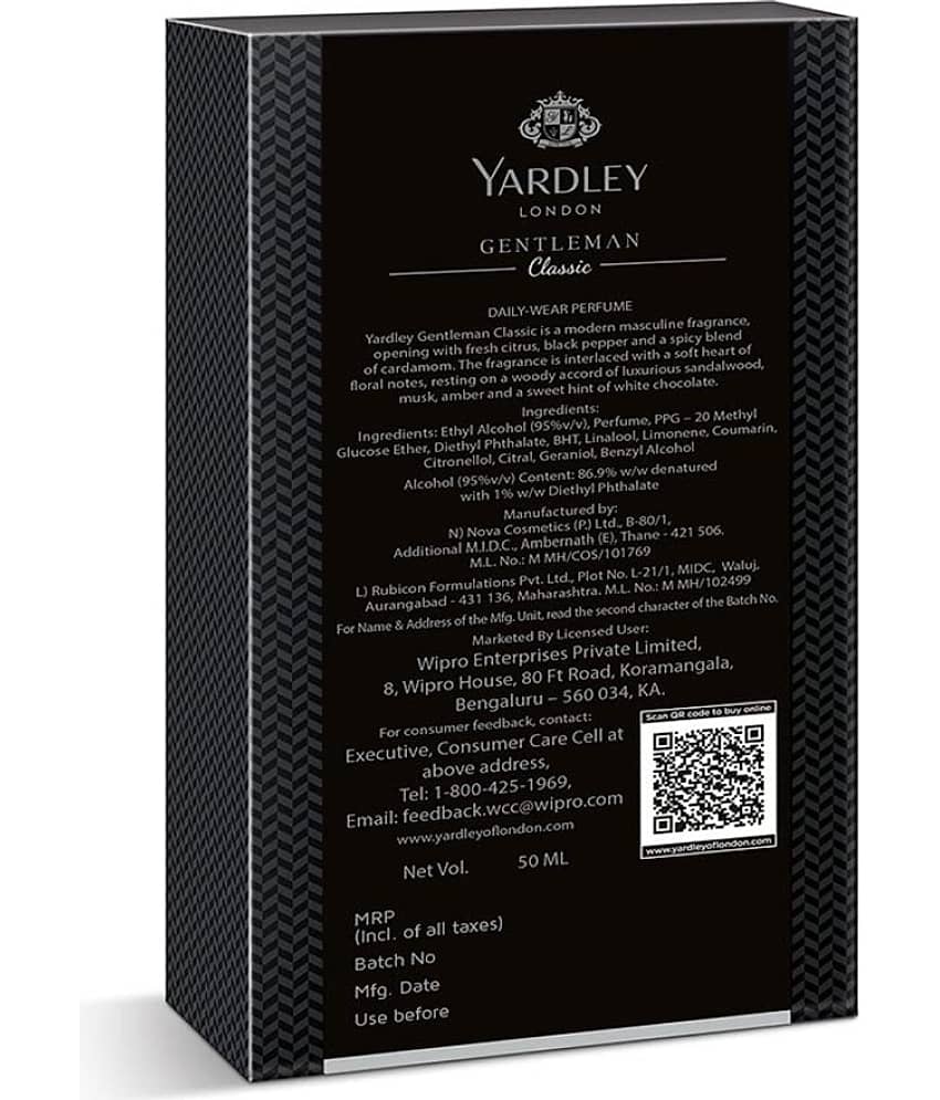 Buy Yardley London Eau De Parfum Woody, Oriental Strong - Pack of 1 - Image 2