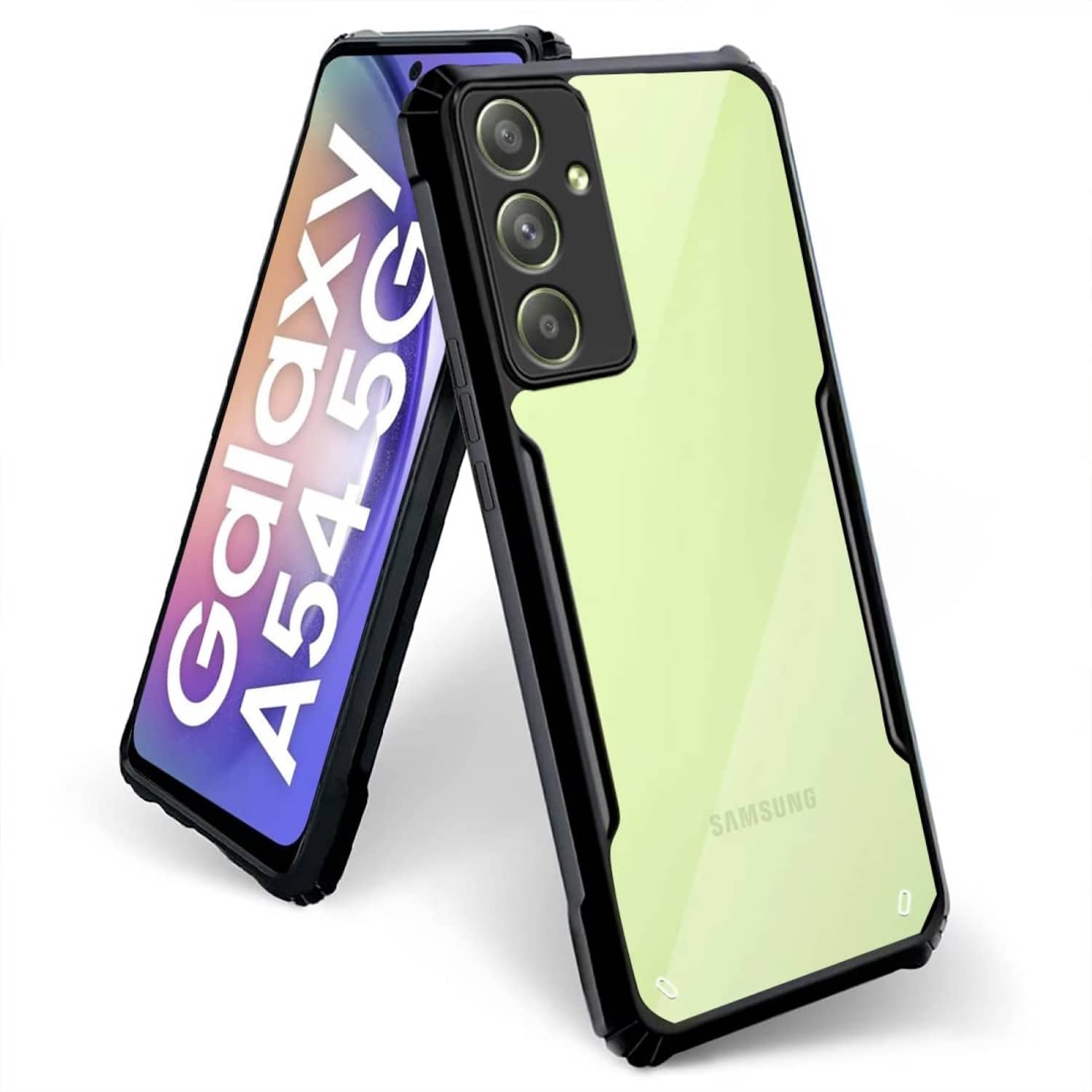 ZAMN Shock Proof Case Compatible For Polycarbonate Samsung Galaxy A54 5G ( )