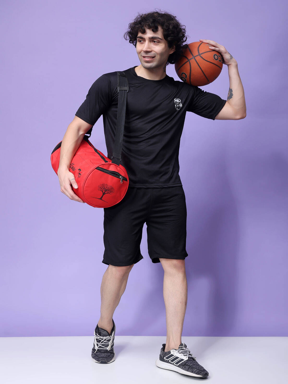 yellow tree Men's T-shirt With Shorts Co-Ords Set ( Pack of 1 , Black ) yellow tree Men's T-shirt With Shorts Co-Ords Set ( Pack of 1 , Black )
