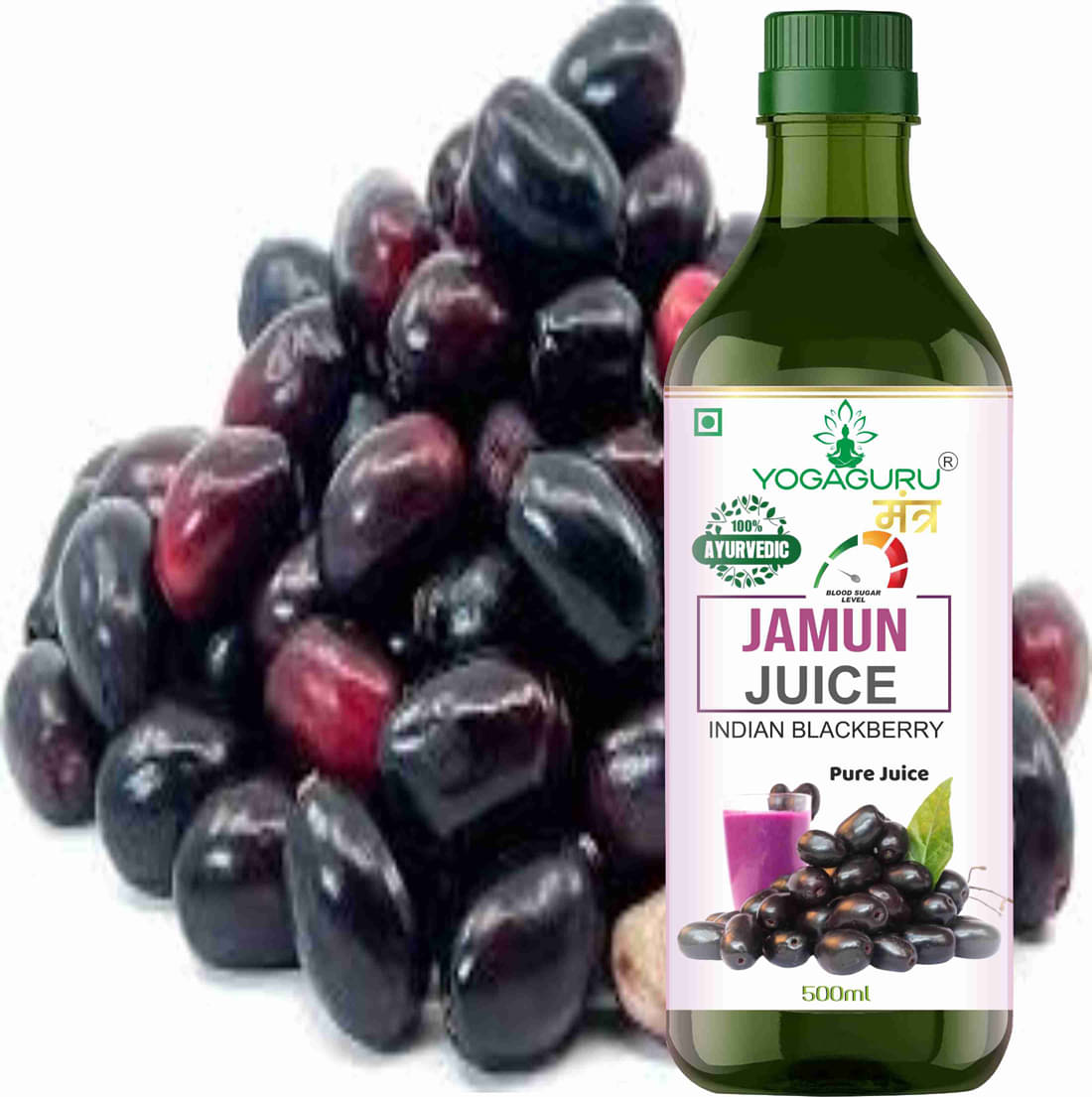     			yogaguru ayurvedic jamun juice 500ml pack of 1