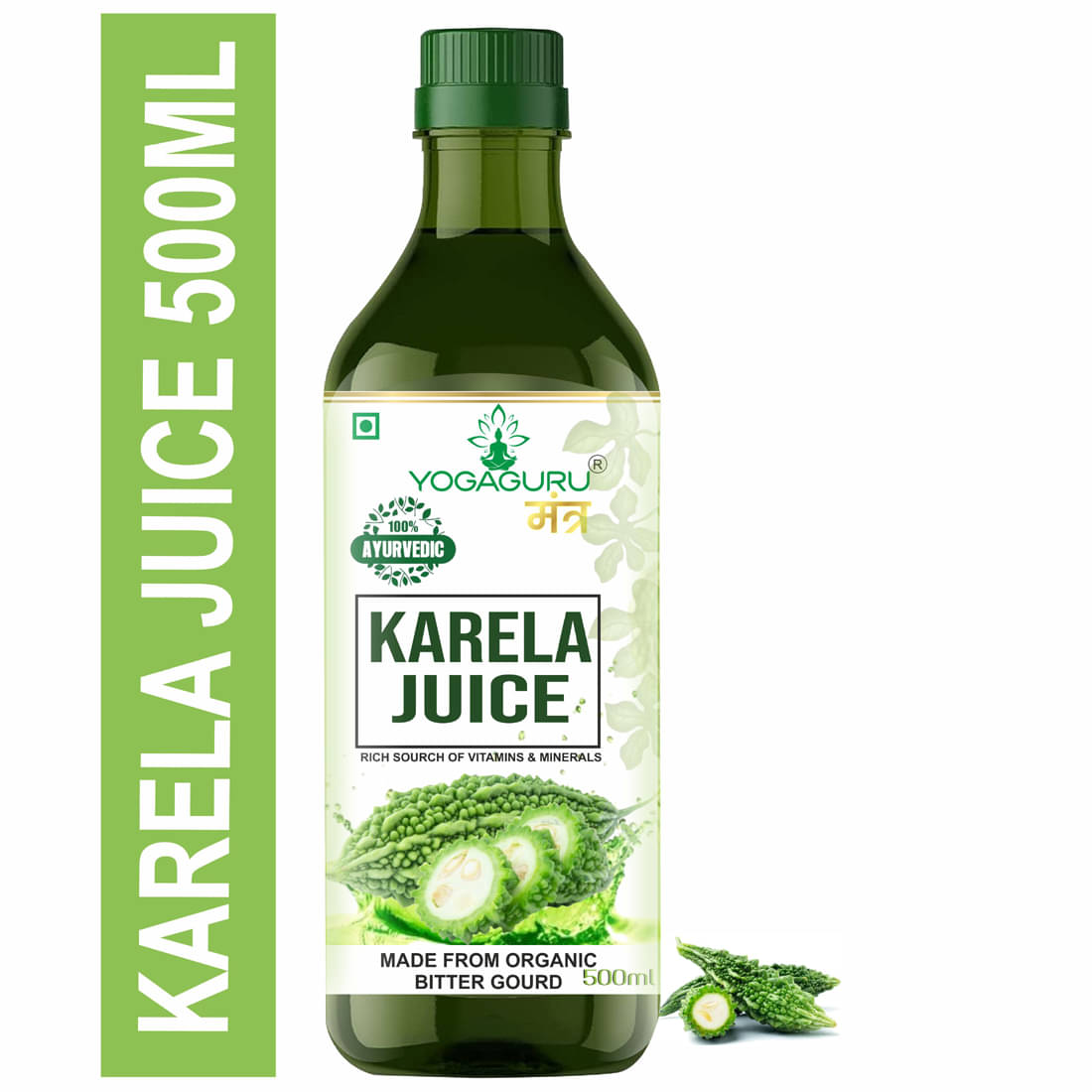     			yogaguru mantr ayurvedic karela juice 500ml pack of 1