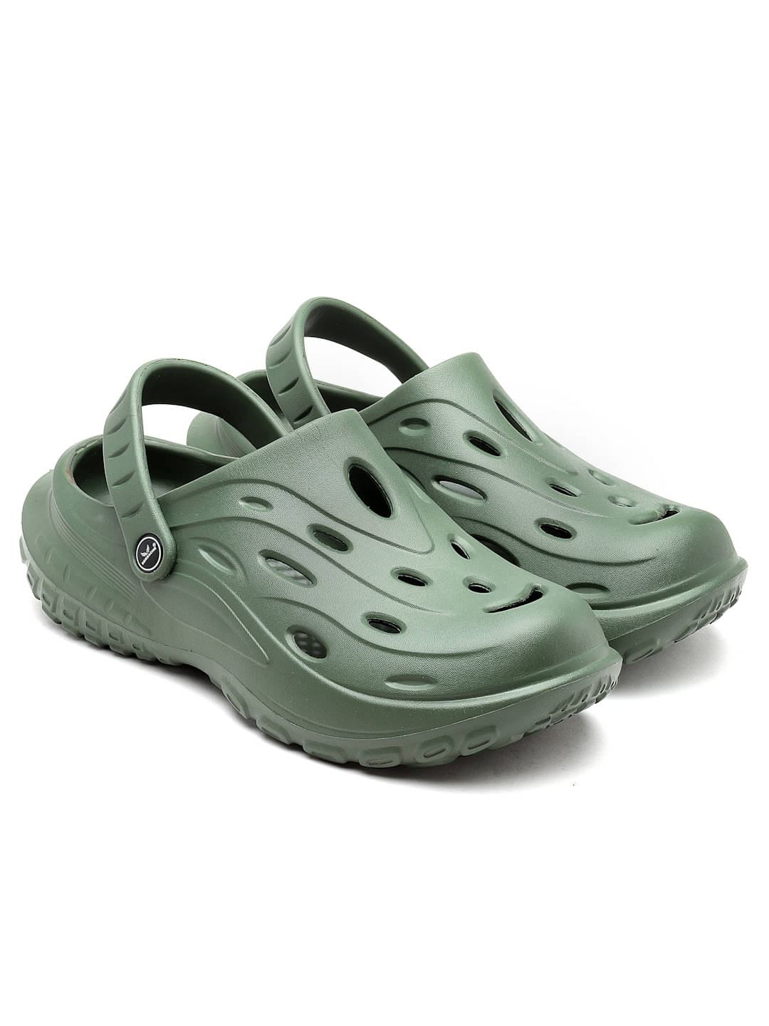     			Bersache Green Men's Slide Flip Flop