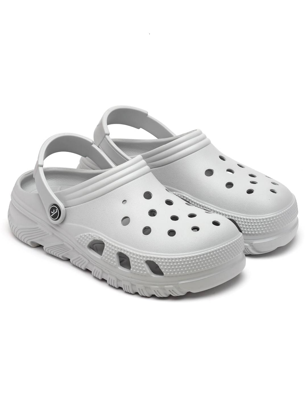     			Bersache Grey Men's Slide Flip Flop