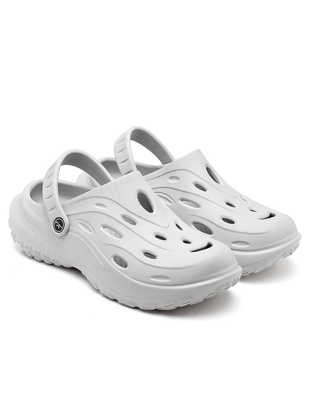     			Bersache Grey Men's Slide Flip Flop