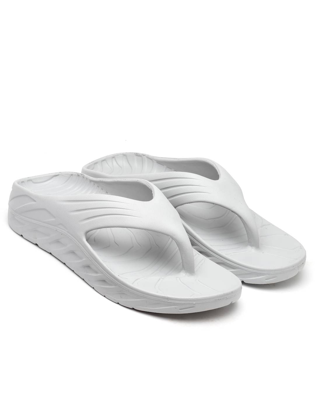     			Bersache Grey Men's Slide Flip Flop
