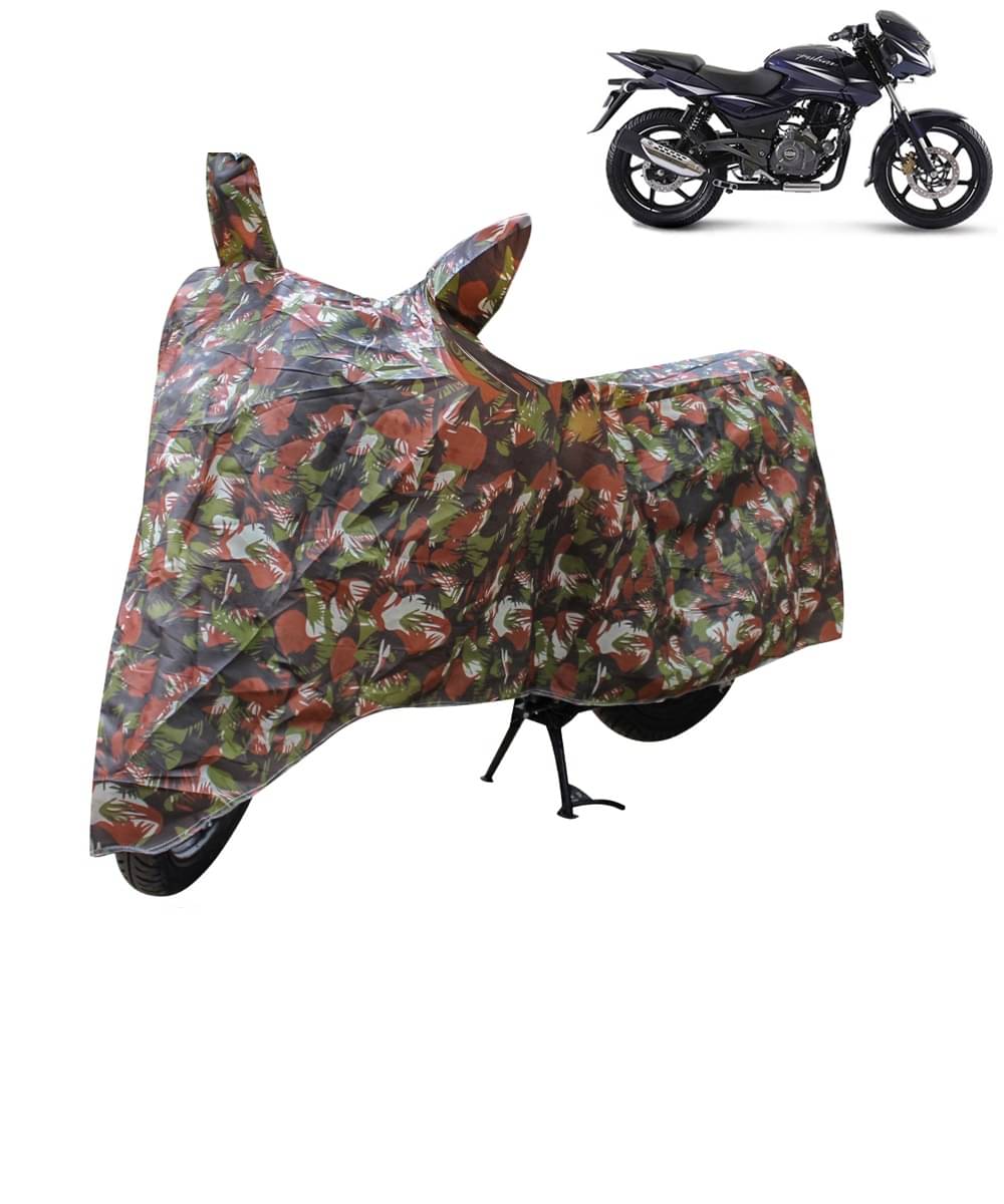 CARNEST Bike Body Cover for Bajaj Pulsar 180 ( Pack of 1 ) , Jungle CARNEST Bike Body Cover for Bajaj Pulsar 180 ( Pack of 1 ) , Jungle