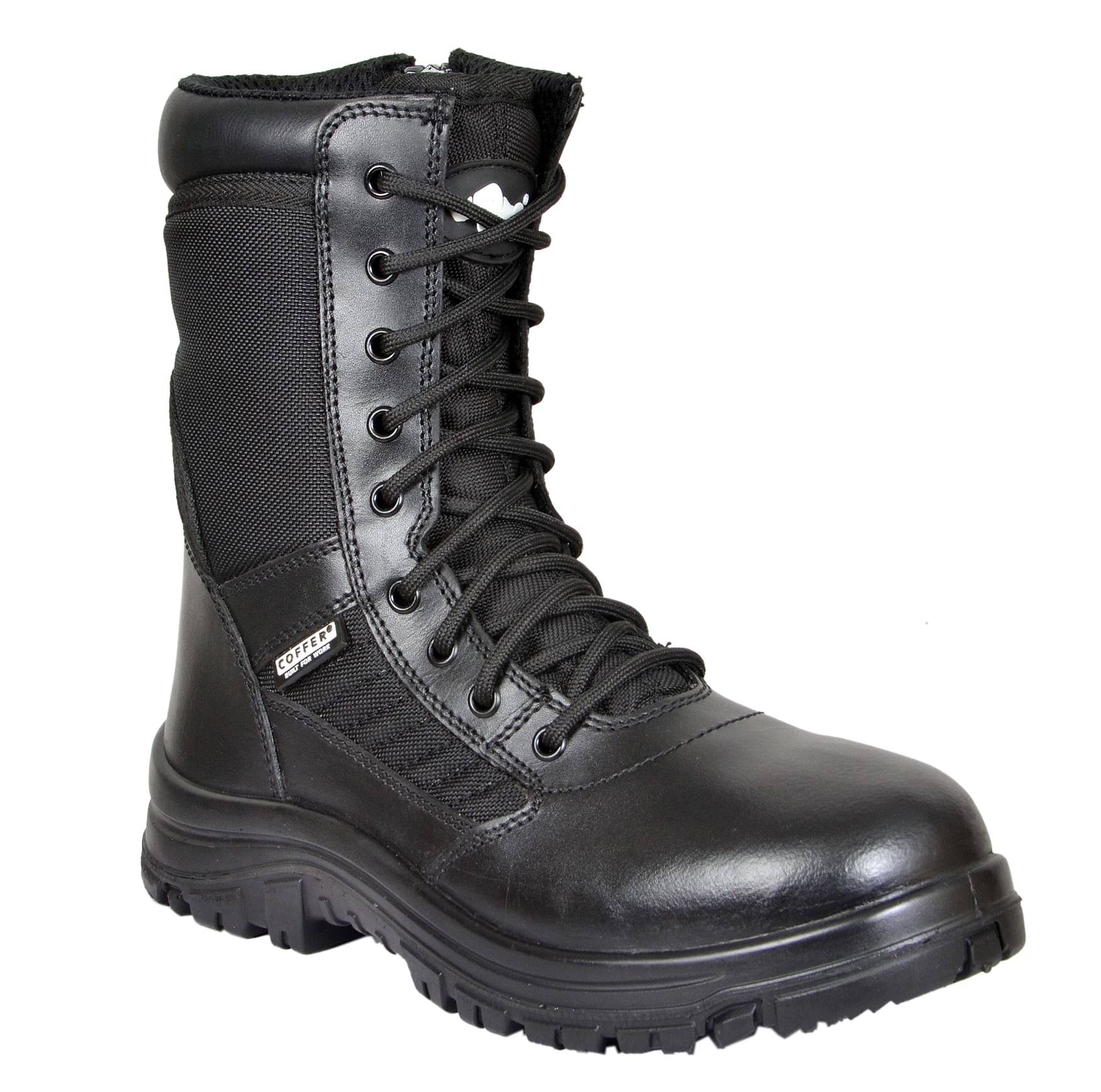     			Coffer Safety Black Men's Hiking & Trekking Boots