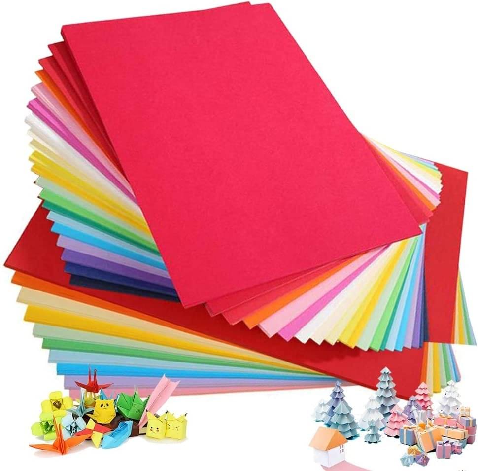     			Eclet A4 50 Coloured Sheets (5 Sheets each 10 color) Copy Printing/Art and Craft Paper Double Sided ColouredOffice Stationery Children's Day Gift, Birthday Gift, Party Favors,christmas decor etc..110