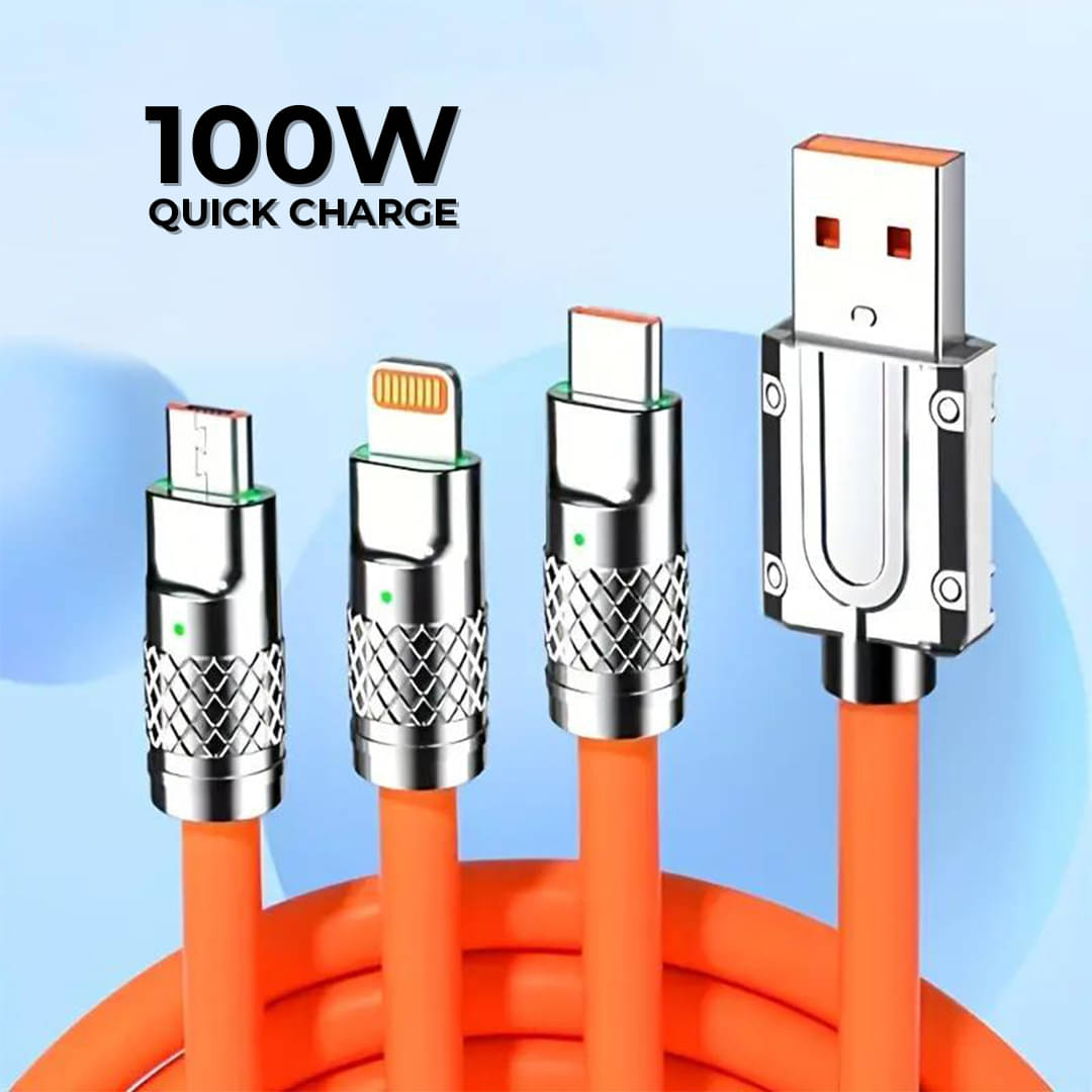 Tecsox Orange 5 A Multi Pin Cable 1 Meter Tecsox Orange 5 A Multi Pin Cable 1 Meter