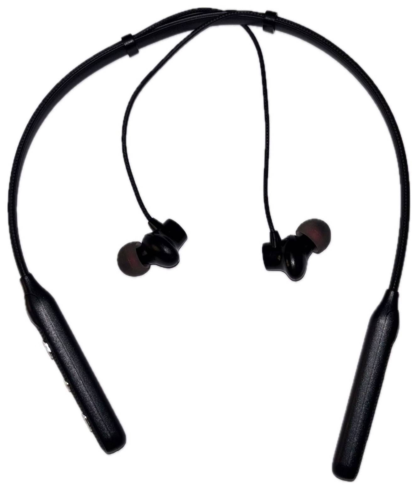     			itel In-the-ear Bluetooth Headset with Upto 22h Talktime Water Resistant - Black