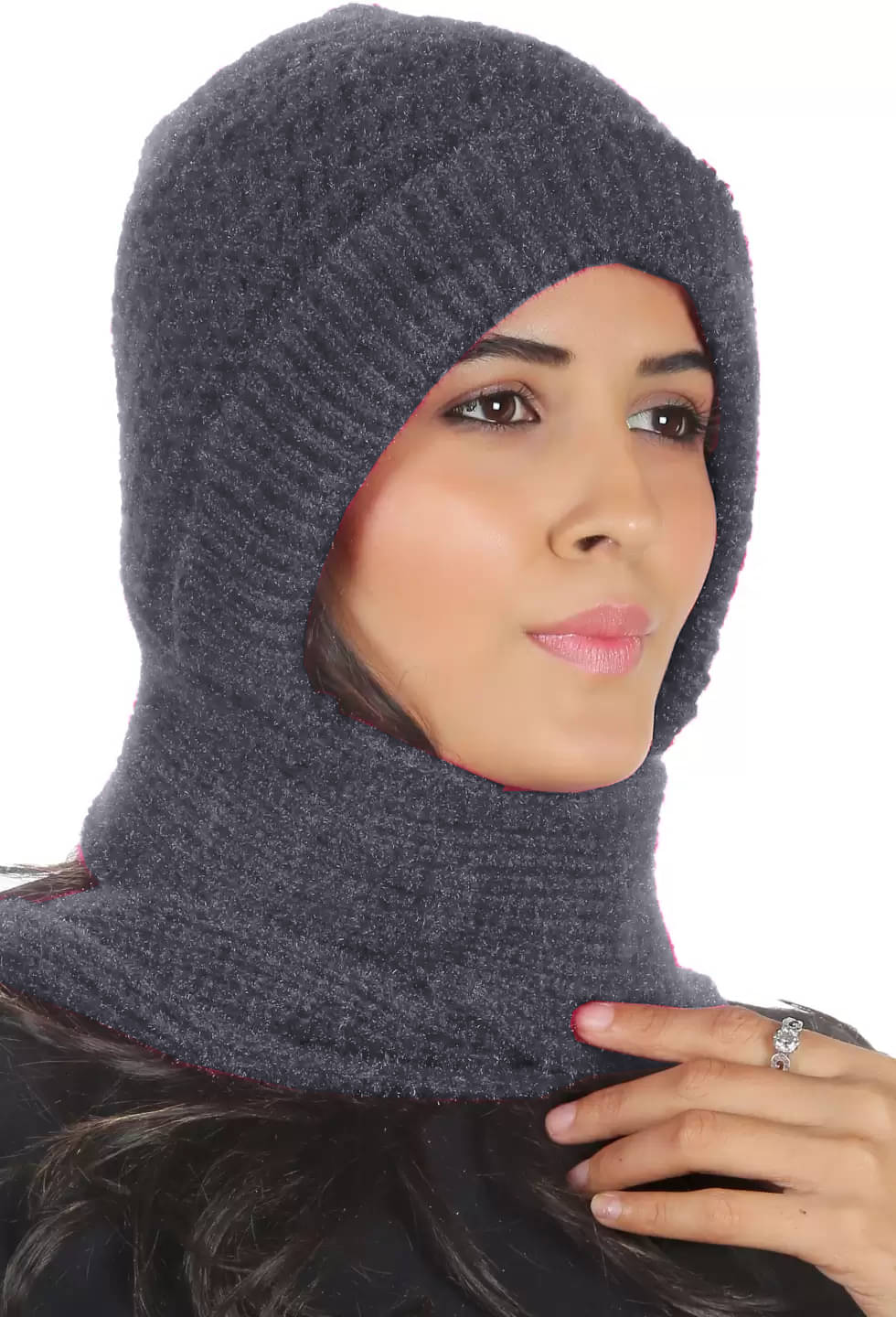     			nikline Gray Woollen Women's Cap ( Pack of 1 )
