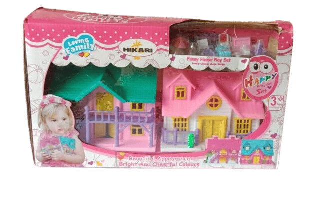 1993YY- YESKART TOYS Dollhouse for Kids Girls Funny Doll House Play Set with Loving Family for Kids Multicolor     			1993YY- YESKART TOYS Dollhouse for Kids Girls Funny Doll House Play Set with Loving Family for Kids Multicolor