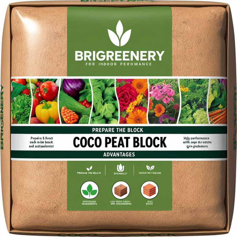 BriGreenery Bricks Cake ( 5 ) For Germination pots BriGreenery Bricks Cake ( 5 ) For Germination pots