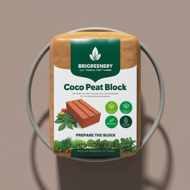     			BriGreenery Bricks Cake ( 5 ) For Home Gardens