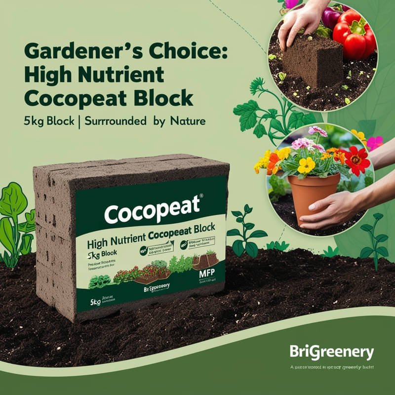BriGreenery Bricks Cake ( 5 ) For Germination pots BriGreenery Bricks Cake ( 5 ) For Germination pots