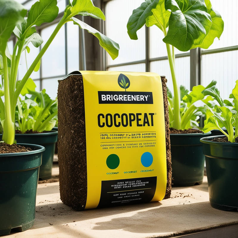     			BriGreenery Bricks Cake ( 5 ) For Germination pots