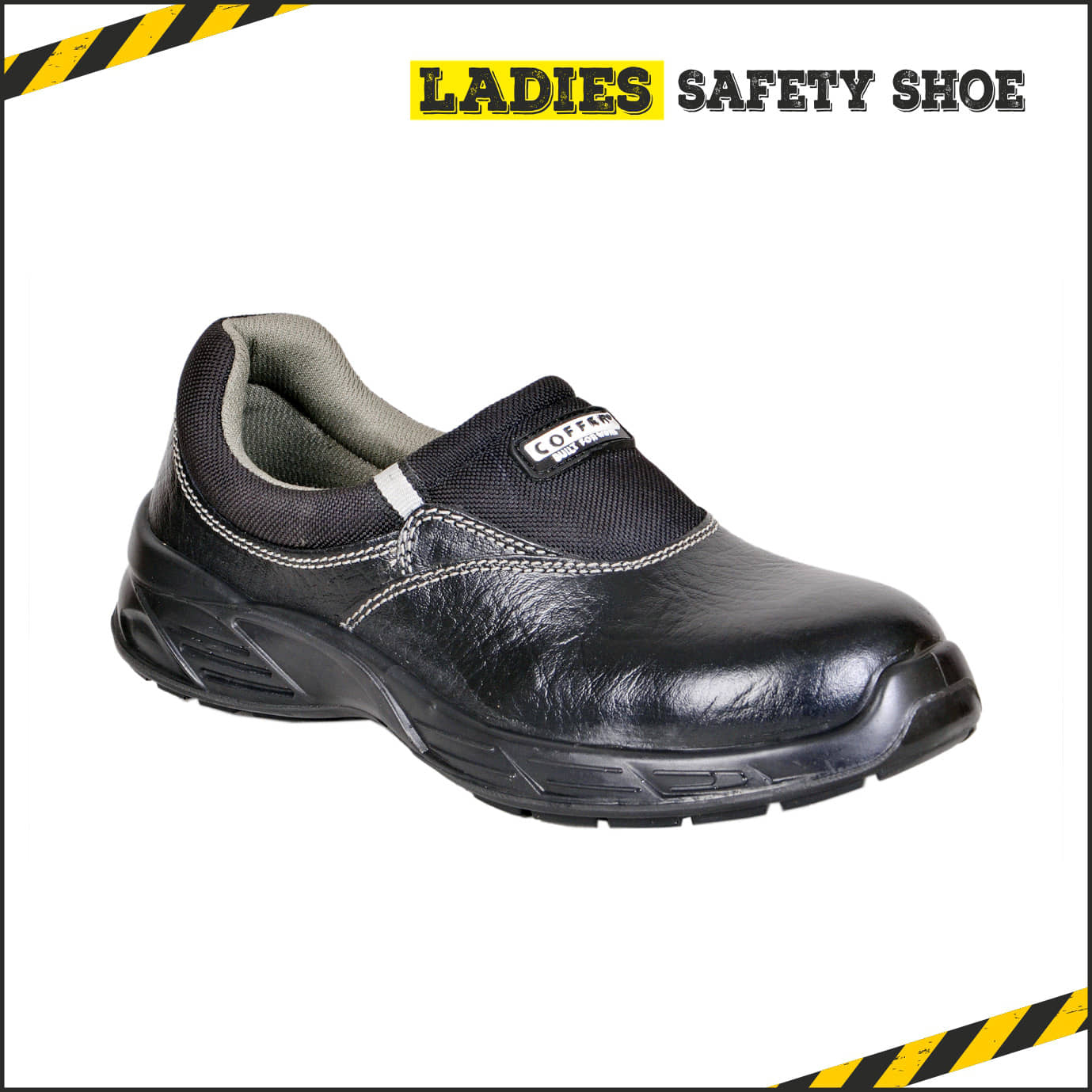 Coffer Safety Derby Black Safety Shoes