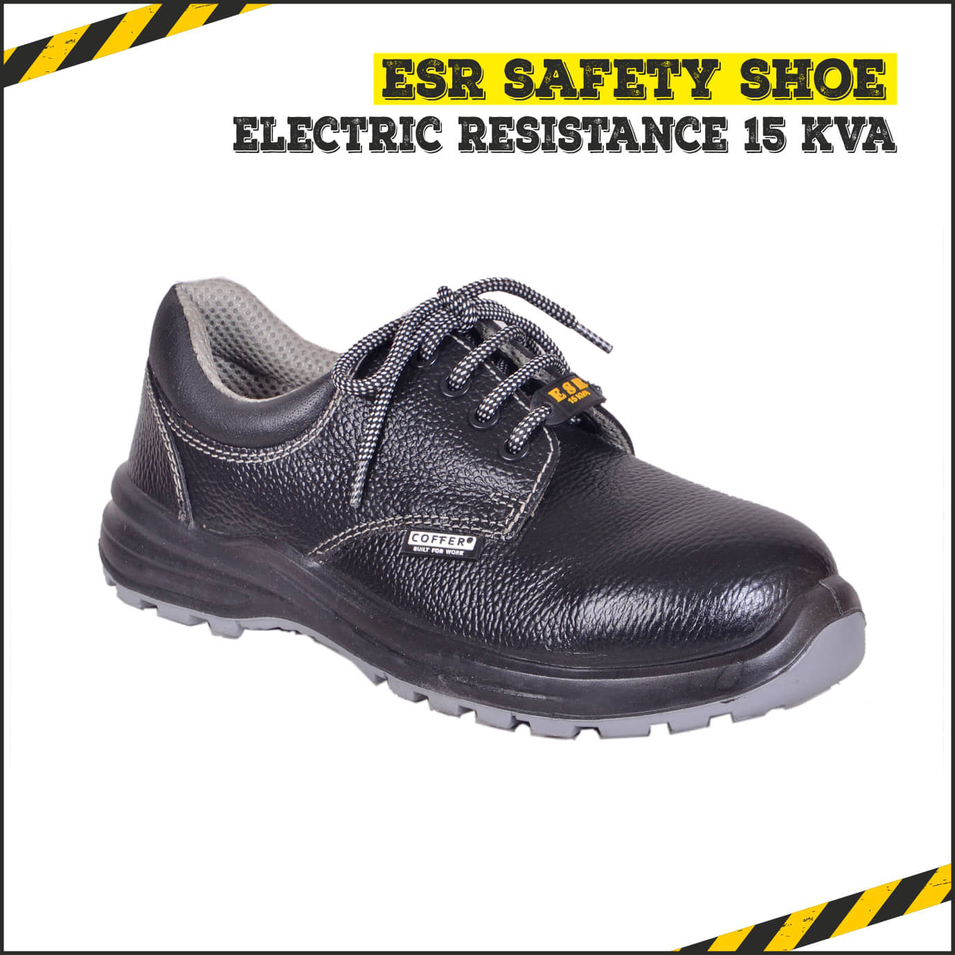 Coffer Safety Derby Black Safety Shoes