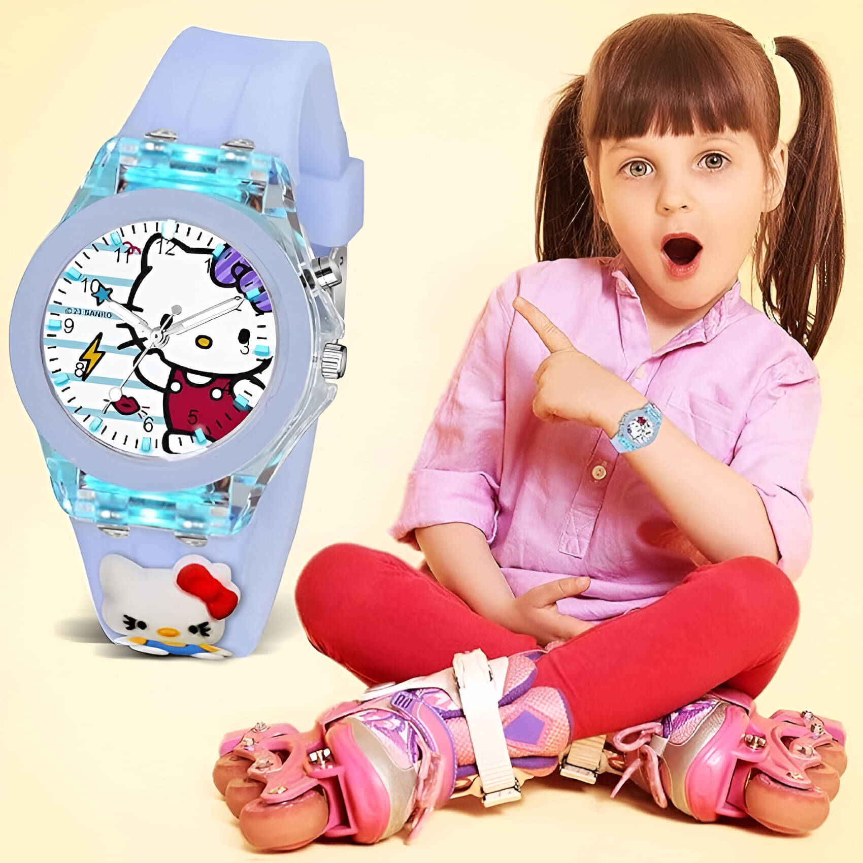     			DECLASSE Multicolor Dial Analog Girls Watch ( Pack of 1 )