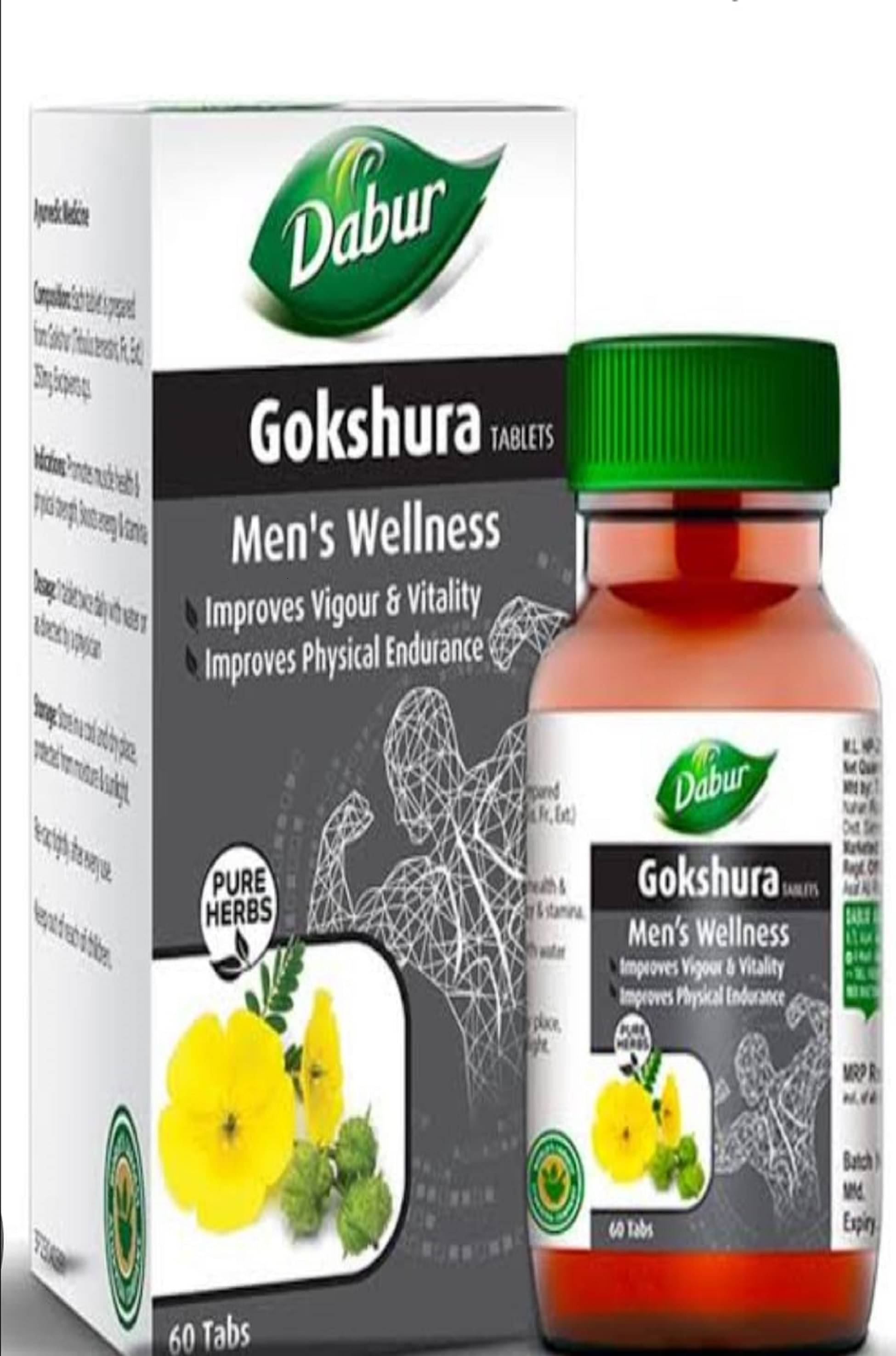     			Dabur DABUR GOKSHURA 60 TABS ( PACK OF 3)