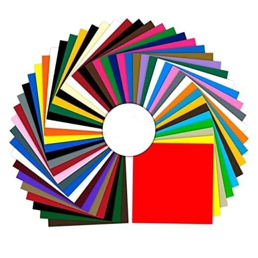     			ECLET 40 pcs Color A4 Medium Size Sheets (10 Sheets Each Color) Art and Craft Paper Double Sided Colored set 20