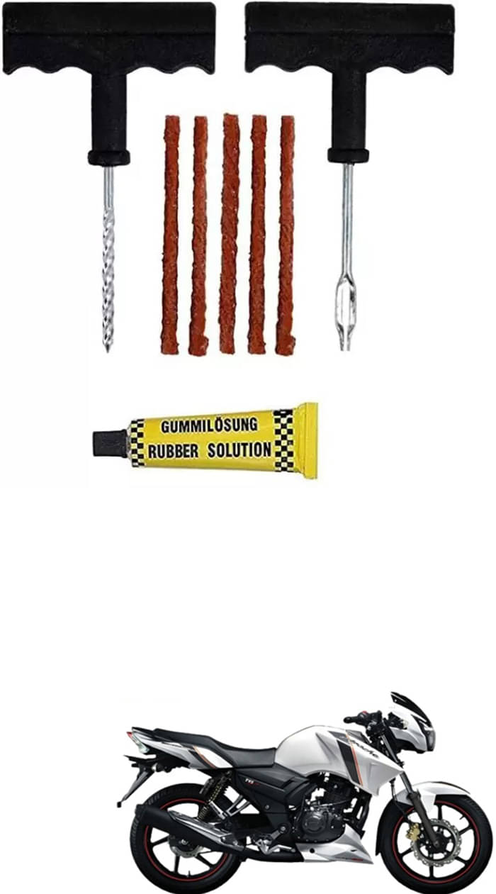 Genric Tubeless Tyre Puncture Repair Kit 5 - 10 Strips Genric Tubeless Tyre Puncture Repair Kit 5 - 10 Strips