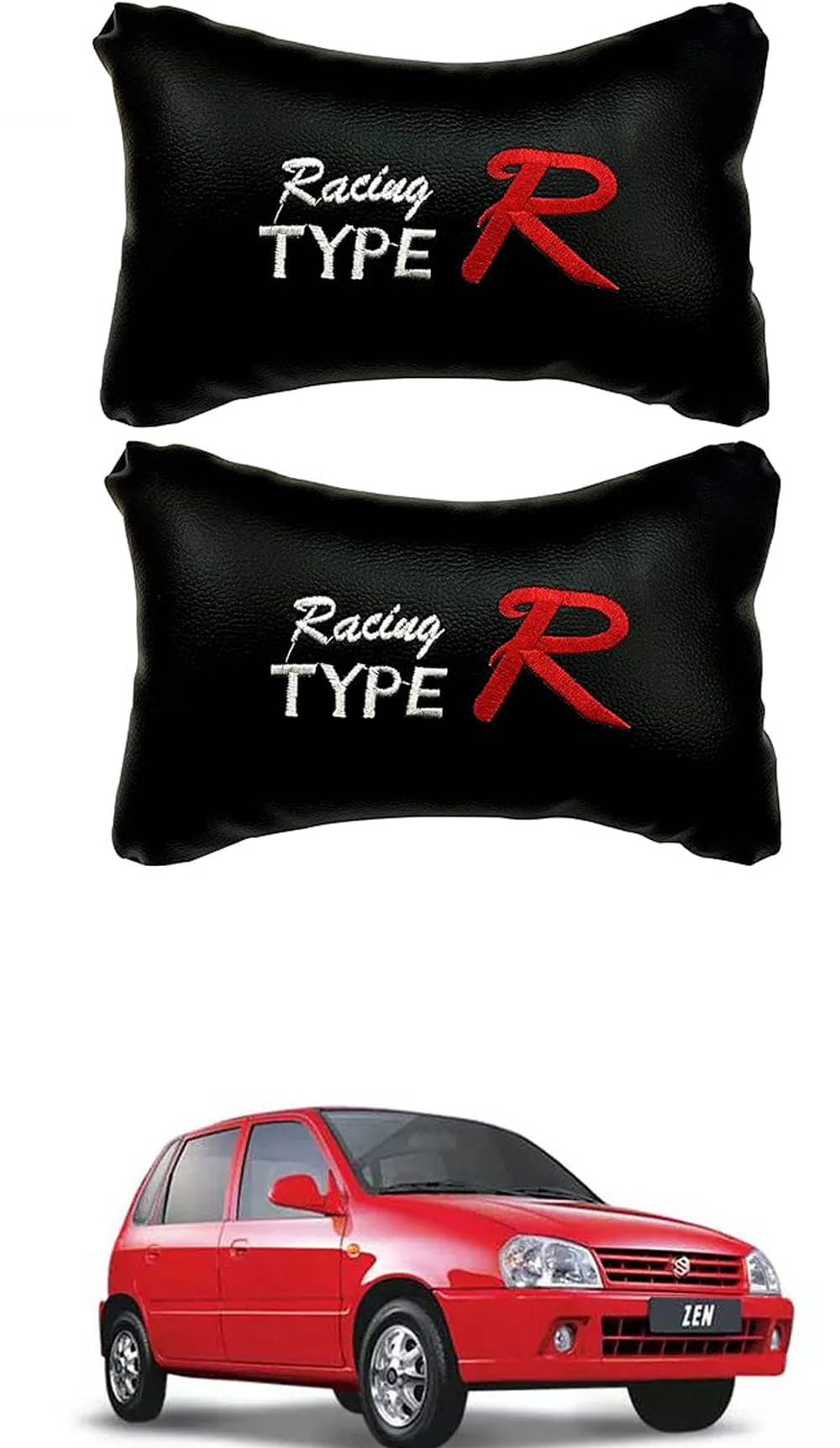 JVG Neck Cushions Set of 2 Black     			JVG Neck Cushions Set of 2 Black