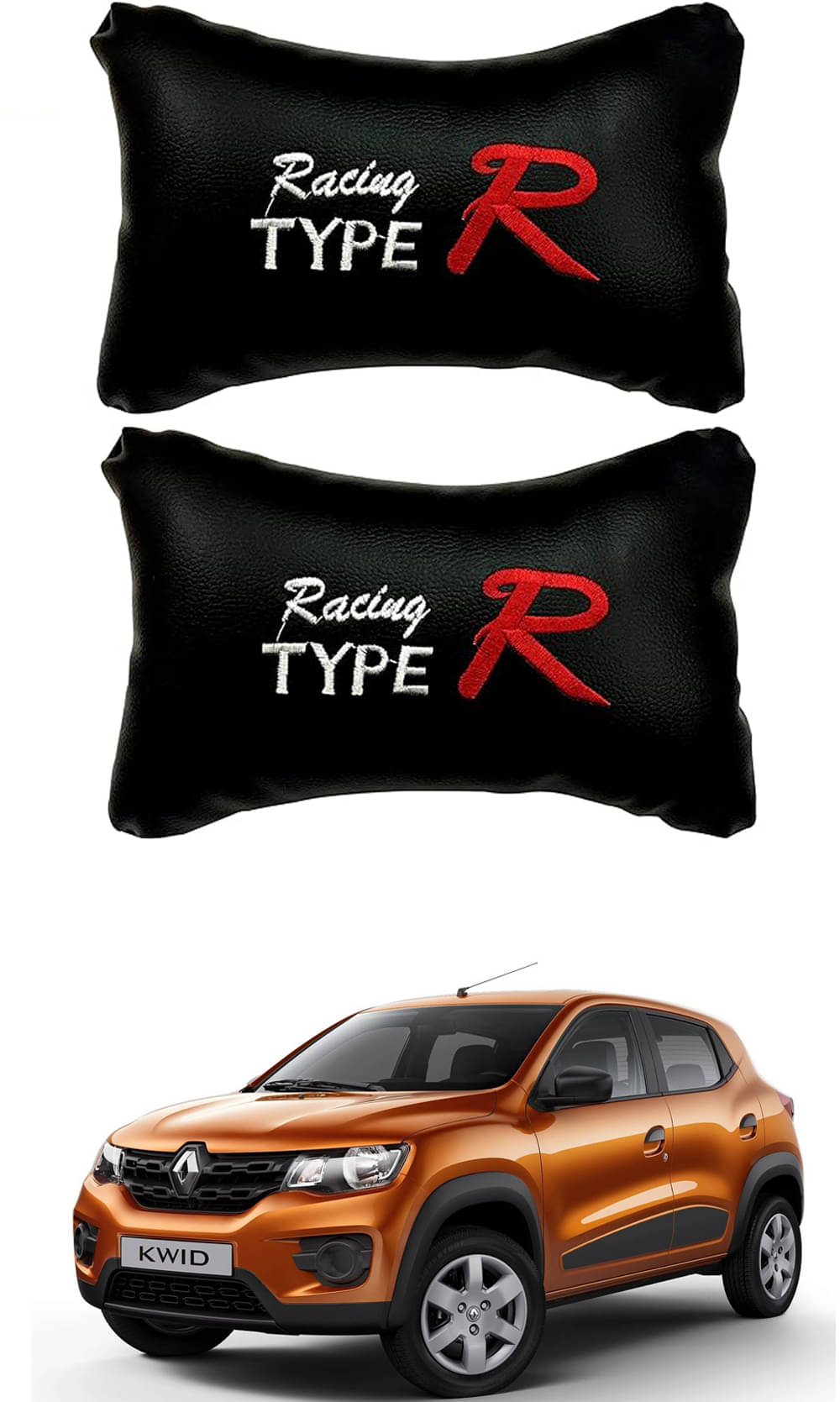 JVG Neck Cushions Set of 2 Black JVG Neck Cushions Set of 2 Black